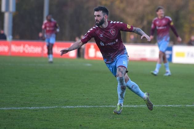 Soccer I Men I Season 2025 2026 I Regionalliga Nord I 19 Matchday I SC Weiche Flensburg 08 SV Werder Bremen II 15 11 2025 Marcel Cornils 10, SC Weiche Flensburg 08 Copyright: xLobeca JanxKirschnerx