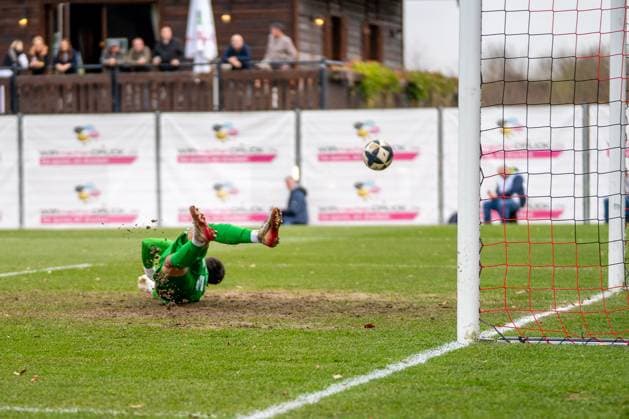 Goal for 1 0 by Mert Tasdelen SG Sonnenhof Großaspach, 10 , SG Sonnenhof Großaspach vs SV Stuttgarter Kickers, Football, Regionalliga Südwest, Matchday 17, Season 2025 2026, 15 11 2025 SG Sonnenhof Großaspach vs SV Stuttgarter Kickers, Football, Regionalliga Südwest, Matchday 17, Season 2025 2026, 15 11 2025 Aspach Copyright: xEibner-Pressefoto PhilipxZieglerx EP_PZR