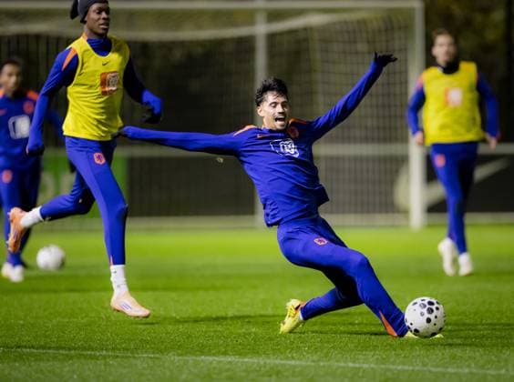 Football, World Cup qualifiers, Netherlands national team, Training