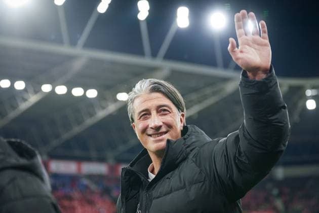 Soccer World Cup Qualification Europe 2025 26, 9 Matchday Switzerland vs Sweden Stade de Geneve Geneva Murat Yakin Coach, Switzerland Copyright: xJOERANxSTEINSIEKx