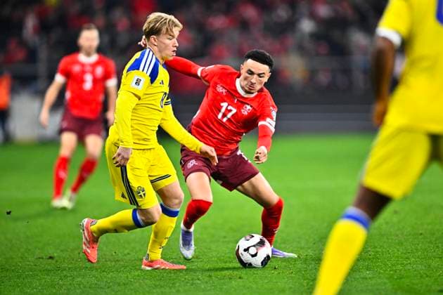 Football, World Cup Quali, Switzerland - Sweden