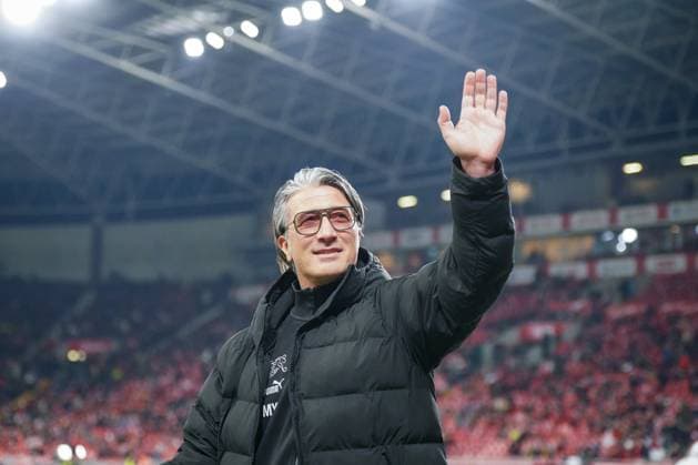 Soccer World Cup Qualification Europe 2025 26, 9 Matchday Switzerland vs Sweden Stade de Geneve Geneva Murat Yakin Coach, Switzerland Copyright: xJOERANxSTEINSIEKx