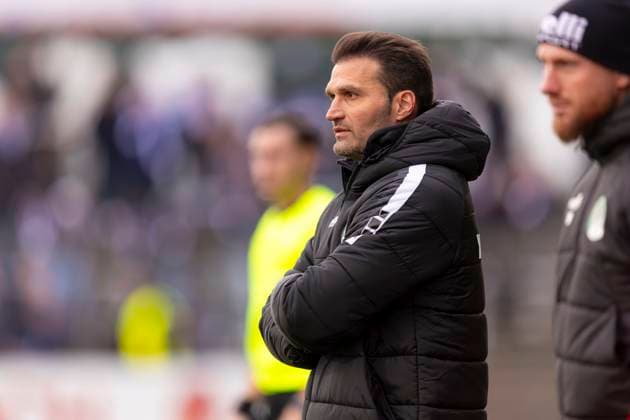 Guerino Capretti Coach, VfB Lübeck VfB Luebeck vs SV Meppen, Soccer, Regionalliga Nord, 15 11 25 Luebeck Schleswig Holstein Germany Copyright: xAgentur54Gradx xFelixxKoenigx