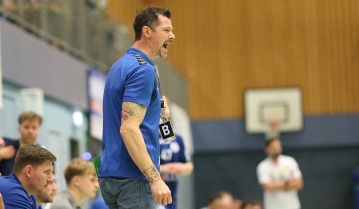 Handball, Season 2025 2026, 3 League, Season North East, HG Hamburg Barmbek SV 04 Plauen Oberlosa Coach Mirco Demel HG Hamburg Barmbek Barmbek Hamburg