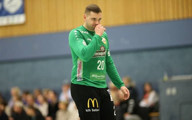 Handball, Season 2025 2026, 3 League, Season North East, HG Hamburg Barmbek SV 04 Plauen Oberlosa Patryk Foluszny Plauen Barmbek Hamburg
