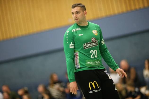 Handball, Season 2025 2026, 3 League, Season North East, HG Hamburg Barmbek SV 04 Plauen Oberlosa Patryk Foluszny Plauen Barmbek Hamburg