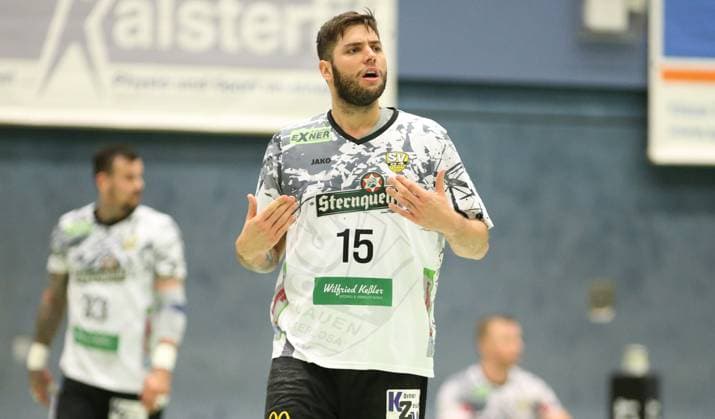Handball, Season 2025 2026, 3 League, Season North East, HG Hamburg Barmbek SV 04 Plauen Oberlosa Leos Petrovsky Plauen Barmbek Hamburg