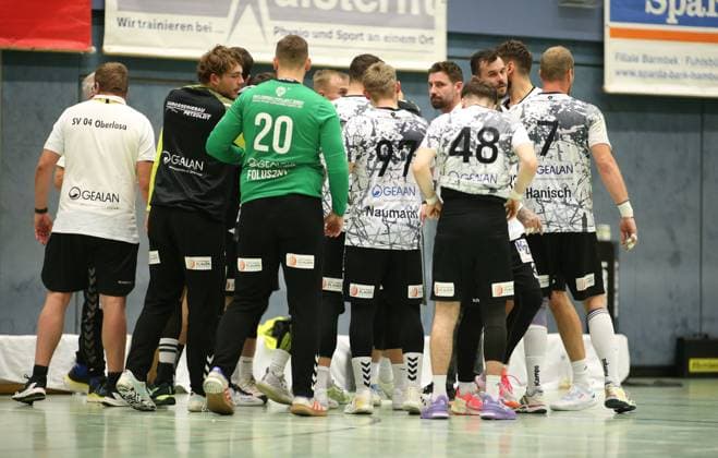 Handball, Season 2025 2026, 3 League, Season North East, HG Hamburg Barmbek SV 04 Plauen Oberlosa Team Plauen Oberlosa at Auszeit Barmbek Hamburg