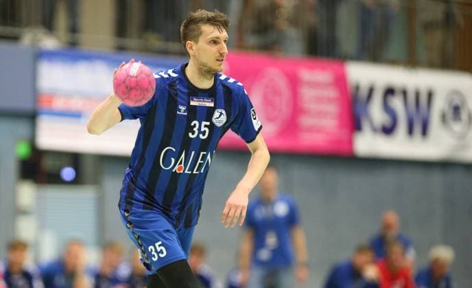Handball, Season 2025 2026, 3 League, Season North East, HG Hamburg Barmbek SV 04 Plauen Oberlosa Jan Ove Litzenroth HG Barmbek Hamburg