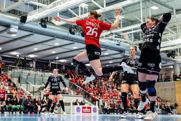 15 11 2025, GER, Handball, Women, Season 2025 2026, Alsco 1 Bl, 8 Matchday, Thueringer HC TuS Metzingen Anna Szabo Thueringer HC,26 99947 Bad Langensalza Salza Halle Sporthalle Mehrz Thüringen Germany
