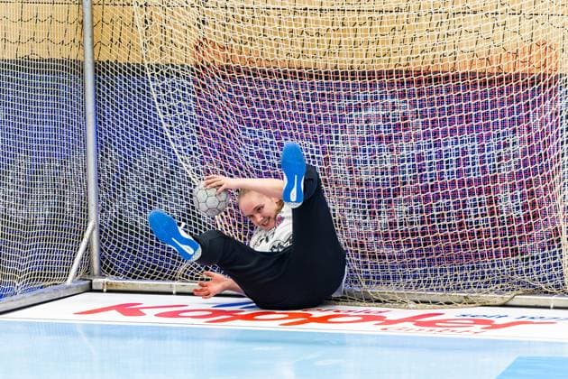 15 11 2025, GER, Handball, Women, Season 2025 2026, Alsco 1 Bl, 8 Matchday, Thueringer HC TuS Metzingen Laura Kuske Thueringer HC,11 99947 Bad Langensalza Salza Halle Sporthalle Mehrz Thüringen Germany