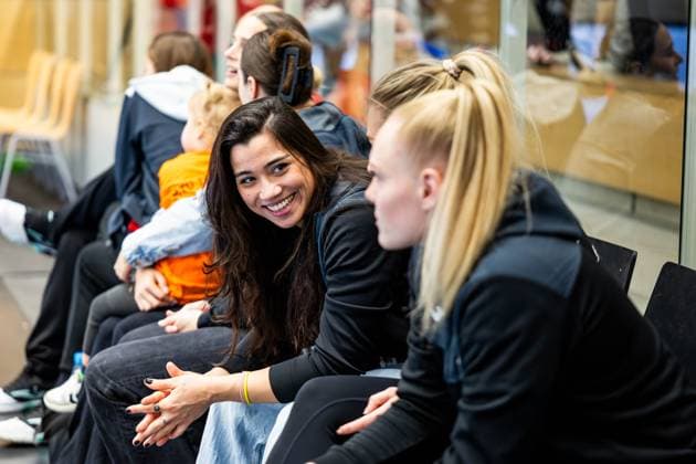15 11 2025, GER, Handball, Women, Season 2025 2026, Alsco 1 Bl, 8 Matchday, Thueringer HC TuS Metzingen Giulia Guarieiro Thueringer HC,13 99947 Bad Langensalza Salza Halle Sporthalle Mehrz Thüringen Germany