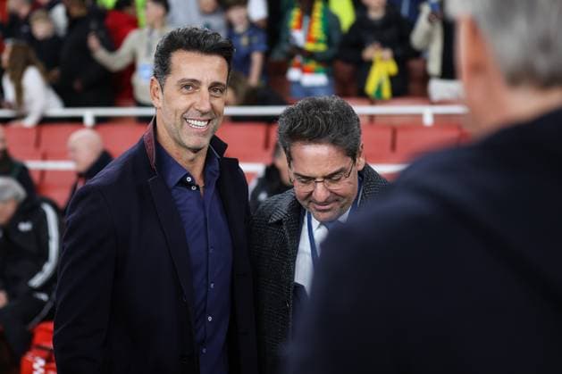 Brasilien gegen Senegal 15. November 2025, London Internationales Freundschaftsspiel Brasilien gegen Senegal Edu Gaspar Foto Jacques Feeney Abseits London UK  Copyright: xJacquesxFeeneyx xOffsidexOffside
