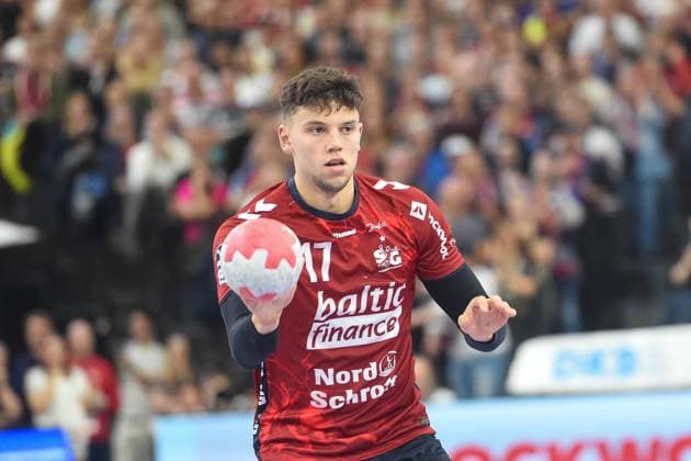 Handball I Men I Season 2025 2026 I Bundesliga I 12 Matchday I SG Flensburg Handewitt SC Magdeburg I 15 11 2025 Marko Grgic 17, SG Flensburg Handewitt Copyright: xLobeca JanxKirschnerx