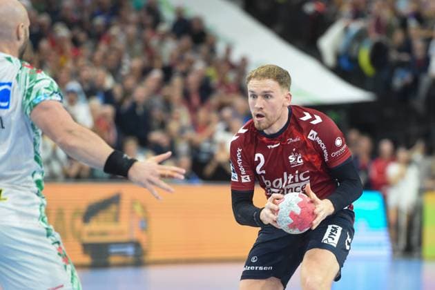 Handball I Men I Season 2025 2026 I Bundesliga I 12 Matchday I SG Flensburg Handewitt SC Magdeburg I 15 11 2025 Simon Pytlick 2, SG Flensburg Handewitt Copyright: xLobeca JanxKirschnerx