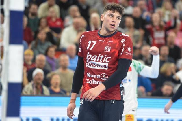 Handball I Men I Season 2025 2026 I Bundesliga I 12 Matchday I SG Flensburg Handewitt SC Magdeburg I 15 11 2025 Marko Grgic 17, SG Flensburg Handewitt Copyright: xLobeca JanxKirschnerx
