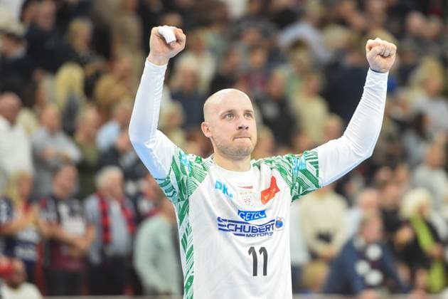 Handball I Men I Season 2025 2026 I Bundesliga I 12 Matchday I SG Flensburg Handewitt SC Magdeburg I 15 11 2025 Daniel Petterson 11, SC Magdeburg Copyright: xLobeca JanxKirschnerx