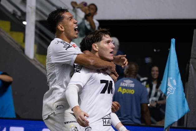 Vila Belmiro SANTOS (SP), 11 15 2025 - BRAZILIAN CHAMPIONSHIP SERIES A: SANTOS x PALMEIRAS - Match valid for the Brazilian Championship Series A, held at Vila Belmiro, in Santos, this Saturday, the 15th. (Photo: MARCUS ANGELO Photo Premium SPP) 30930 (MARCUS ANGELO SPP) Copyright: xMARCUSxANGELOx xSPPx spp-en-MaAn-marcus_angelo_photo_premium_323837.jpeg