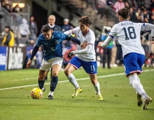 Football, International match, USA - Paraguay