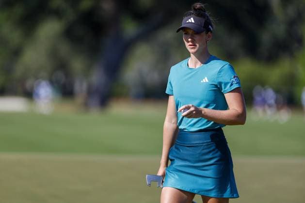 November 15, 2025, Belleair, Florida, USA: Linn Grant seen on the 10th green round three of the Annika LPGA, Golf Damen tournament on Saturday, Nov. 15, 2025 in Belleair. Belleair USA - ZUMAs70_ 20251115_zan_s70_023 Copyright: xLuisxSantanax Belleair USA - ZUMA0840 20251115_zan_s70_023 Copyright: xIMAGO LuisxSantanax