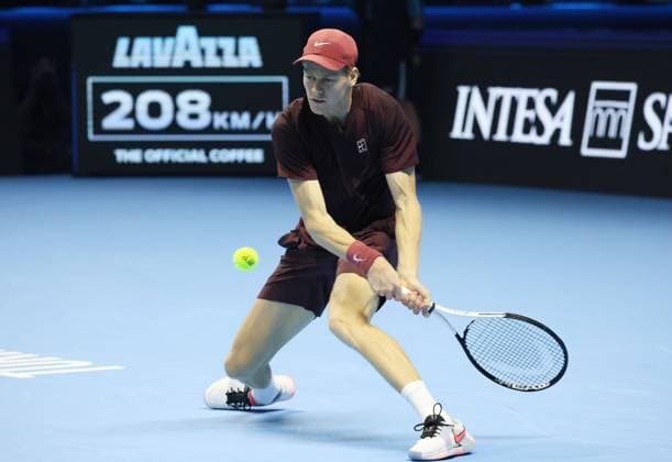 Turin, Italy: Tennis, ATP, Tennis Herren FINALS 2025 Jannik Sinner ITA, Turin, Italy, November 15, 2025. Photo Turin Italy  - ZUMAp169 20251115_zea_p169_559 Copyright: xFelicexCalabrox TURIN, ATP FINALS 2025  - ZUMA0840 20251115_zea_p169_559 Copyright: xIMAGO FelicexCalabrox