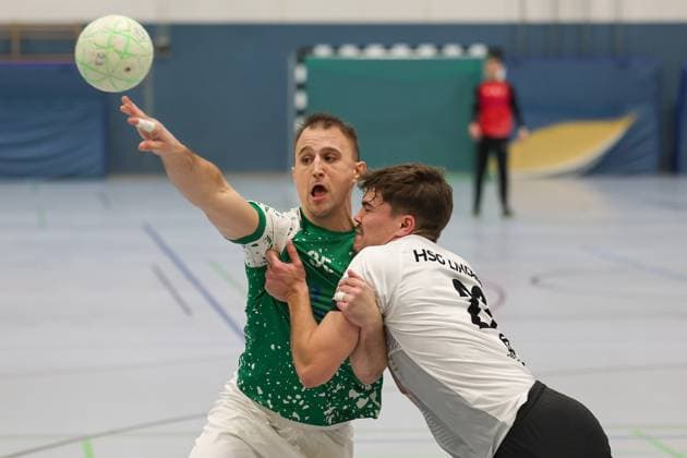 Handball OL Hessen HSG Goldstein Schwanheim HSG Linden 15 11 25, Jankovic, Nikola Goldstein , Höhn, Jakob Linden ,