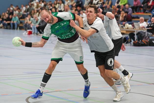 Handball OL Hessen HSG Goldstein Schwanheim HSG Linden 15 11 25, Fäth, Steffen Goldstein , Werner, Torben Linden ,