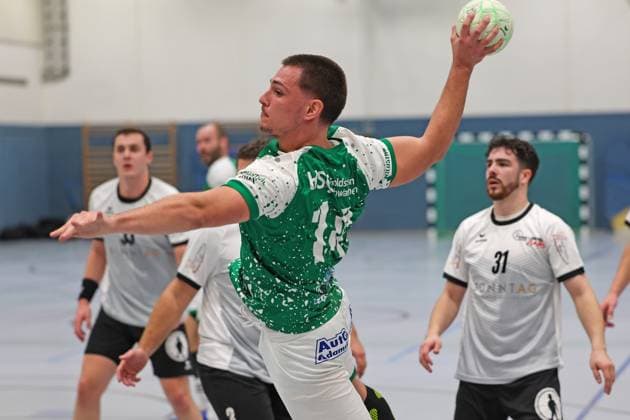 Handball OL Hessen HSG Goldstein Schwanheim HSG Linden 15 11 25, Novovic, Ivan Goldstein ,