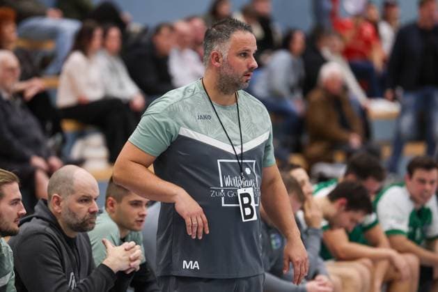 Handball OL Hessen HSG Goldstein Schwanheim HSG Linden 15 11 25, Coach Moritz Adler Goldstein ,
