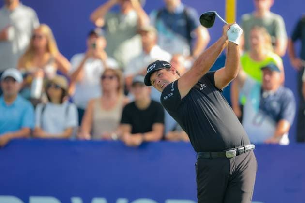 DUBAI, UNITED ARAB EMIRATES - 16.11.2025: Patrick REED (USA) DP World Tour Championship Dubai at Jumeirah Golf Estates on November 16, 2025 in Dubai, United Arab Emirates.