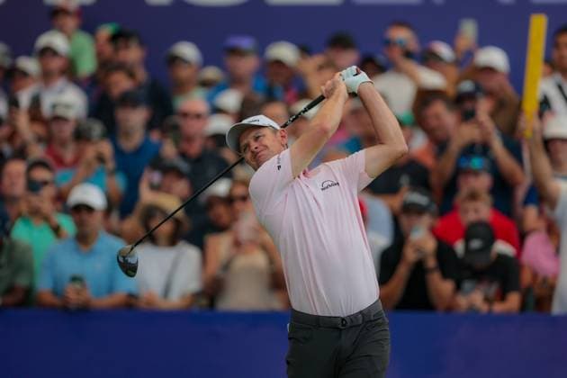 DUBAI, UNITED ARAB EMIRATES - 16.11.2025: Justin ROSE (ENG) DP World Tour Championship Dubai at Jumeirah Golf Estates on November 16, 2025 in Dubai, United Arab Emirates.