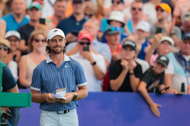 DUBAI, UNITED ARAB EMIRATES - 16.11.2025: Tommy FLEETWOOD (ENG) DP World Tour Championship Dubai at Jumeirah Golf Estates on November 16, 2025 in Dubai, United Arab Emirates.