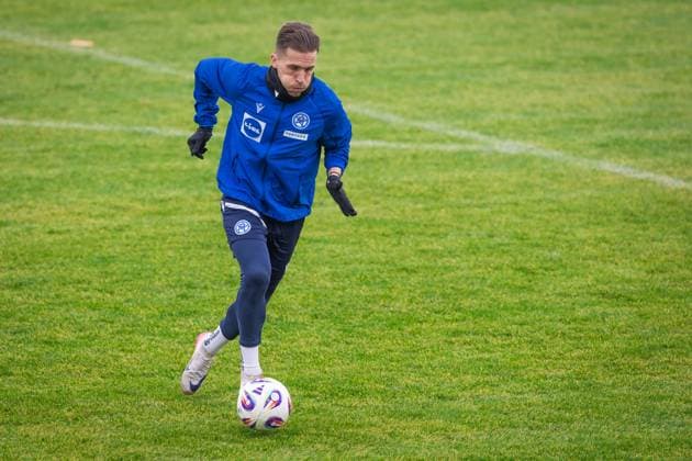 Football, World Cup qualifiers, Slovakia national team training