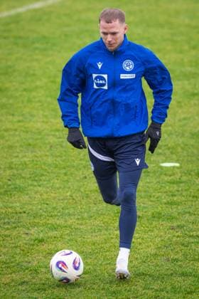 GERMANY SLOVAKIA national team, Nationalteam TRAINING Ondrej Duda of Slovakia during training ahead of European qualifier of FIFA World Cup, WM, Weltmeisterschaft, Fussball 2026 football match between Slovakia and Germany. Senec, Slovakia, November 16, 2025. Copyright: xx 080A9026