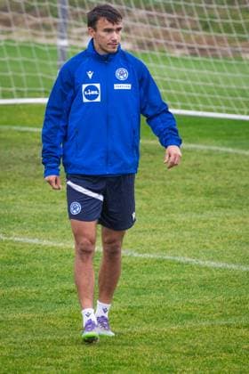 GERMANY SLOVAKIA national team, Nationalteam TRAINING David Strelec of Slovakia during training ahead of European qualifier of FIFA World Cup, WM, Weltmeisterschaft, Fussball 2026 football match between Slovakia and Germany. Senec, Slovakia, November 16, 2025. Copyright: xx 080A9068