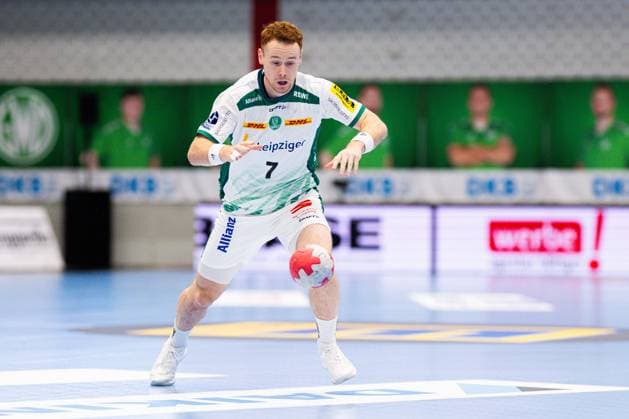 14 11 2025 Handball, 2025 2026, 1 Bundesliga, Matchday 12, GWD Minden SC DHfK Leipzig Tomas Piroch Leipzig