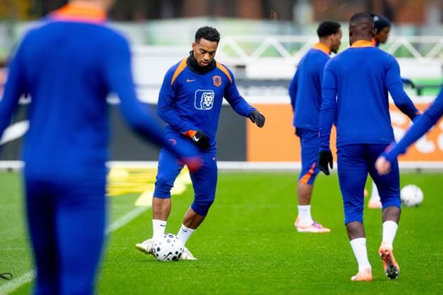 Football, World Cup qualifiers, Netherlands national team training