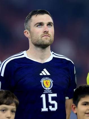 John Souttar of Scotland Greece v Scotland, FIFA 2026 World Cup Qualifying, Group C, Football, Georgios Karaiskakis Stadium, Athens, Greece - 15 Nov 2025Athens Georgios Karaiskakis Stadium Greece EDITORIAL USE ONLY No use with unauthorised audio, video, data, fixture lists, club league logos or live services. Online in-match use limited to 120 images, no video emulation. No use in betting, games or single club league player publications.  Copyright: xGeorgexTewkesbury Shutterstockx 15786154hj