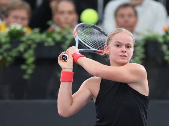 Tennis, Billie Jean King Cup, Playoffs, Belgium - Germany