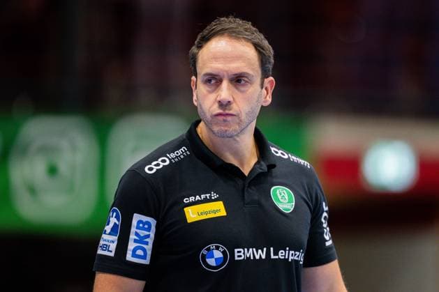 14 11 2025 Handball, 2025 2026, 1 Bundesliga, Matchday 12, GWD Minden SC DHfK Leipzig Raul Alonso Coach Leipzig
