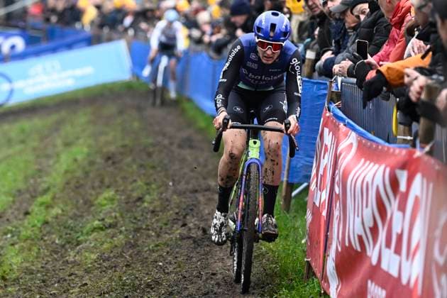 X2O Badkamers Trofee 2025-2026 Hamme HAMME, BELGIUM - NOVEMBER 16 : Brand Lucinda of Baloise Glowi Lions during the 3rd leg of the Flandriencross X2O Badkamers Trofee 2025-2026 a cyclocross race for Women Elite on November 16, 2025 in Hamme, Belgium, 16 11 2025 ( Hamme Belgium  Copyright: xPeterxDexVoechtx