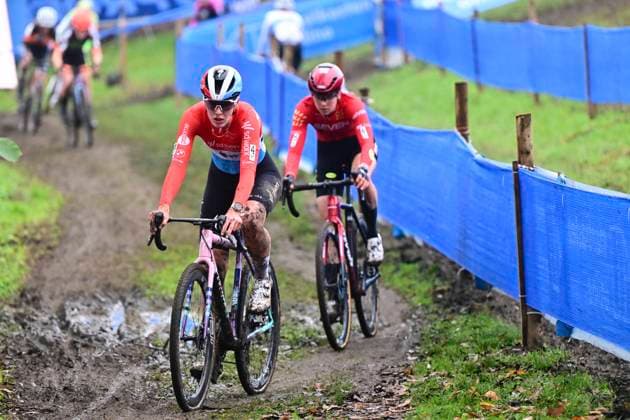 X2O Badkamers Trofee 2025-2026 Hamme HAMME, BELGIUM - NOVEMBER 16 : Schreiber Marie of Team Sd Worx - Protime during the 3rd leg of the Flandriencross X2O Badkamers Trofee 2025-2026 a cyclocross race for Women Elite on November 16, 2025 in Hamme, Belgium, 16 11 2025 ( Hamme Belgium  Copyright: xPeterxDexVoechtx
