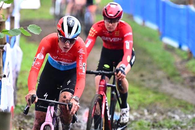 X2O Badkamers Trofee 2025-2026 Hamme HAMME, BELGIUM - NOVEMBER 16 : Schreiber Marie of Team Sd Worx - Protime during the 3rd leg of the Flandriencross X2O Badkamers Trofee 2025-2026 a cyclocross race for Women Elite on November 16, 2025 in Hamme, Belgium, 16 11 2025 ( Hamme Belgium  Copyright: xPeterxDexVoechtx