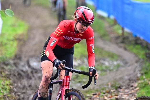 X2O Badkamers Trofee 2025-2026 Hamme HAMME, BELGIUM - NOVEMBER 16 : Van Alphen Aniek of Seven Racing during the 3rd leg of the Flandriencross X2O Badkamers Trofee 2025-2026 a cyclocross race for Women Elite on November 16, 2025 in Hamme, Belgium, 16 11 2025 ( Hamme Belgium  Copyright: xPeterxDexVoechtx