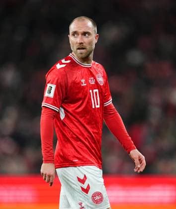 World Cup Qualification: Denmark V Belarus November 15 2025: Christian Eriksen of Denmark looks on during a World Cup Qualification game, Denmark v Belarus, at Parken, Copenhagen, Denmark. Kim Price CSM (Credit Image: Â Kim Price Cal Media) Copenhagen Denmark EDITORIAL USE ONLY Copyright: xx ZUMA-20251115_zma_c04_847.jpg KimxPricex csmphotothree443661