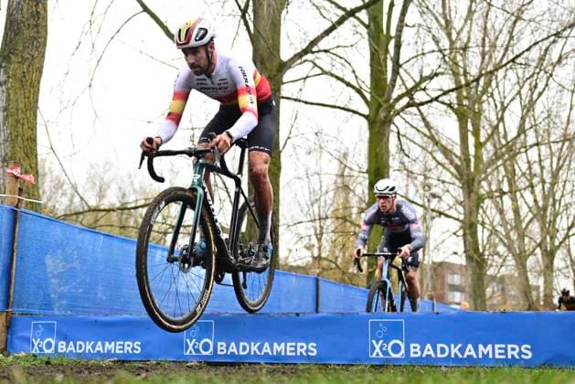 X2O Badkamers Trofee 2025-2026 Hamme HAMME, BELGIUM - NOVEMBER 16 : Orts Felipe of Ridley Racing Team during the 3rd leg of the Flandriencross X2O Badkamers Trofee 2025-2026 a cyclocross race for Men Elite on November 16, 2025 in Hamme, Belgium, 16 11 2025 ( Hamme Belgium  Copyright: xPeterxDexVoechtx
