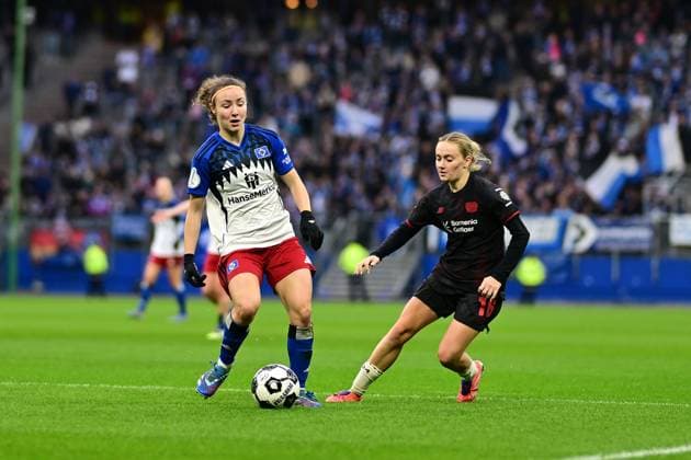 Football, Women, DFB Cup, Hamburger SV - Bayer Leverkusen