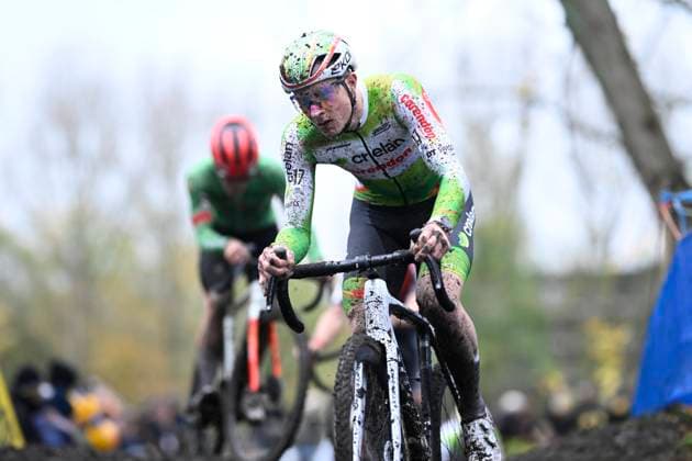X2O Badkamers Trofee 2025-2026 Hamme HAMME, BELGIUM - NOVEMBER 16 : Vandebosch Toon of Crelan - Corendon during the 3rd leg of the Flandriencross X2O Badkamers Trofee 2025-2026 a cyclocross race for Men Elite on November 16, 2025 in Hamme, Belgium, 16 11 2025 ( Hamme Belgium  Copyright: xPeterxDexVoechtx