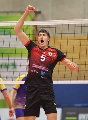 Ludwigsburg , Volleyball Bundesliga , Barock Volleys MTV Ludwigsburg vs cerebricks VOLLEY GOATS Mitteldeutschland , Jan Huber Lubu
