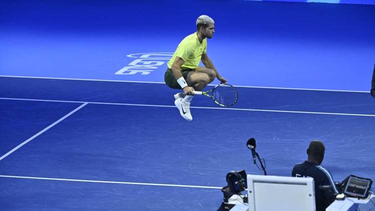 Netto ATP, Tennis Herren finals 2025 Turino Netto Atp finals 2025 Turino - 16 11 2025 - Carlos ALcaraz - Espagne Torino  Copyright: xChryslenexCaillaud Pznewsx